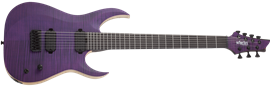 Schecter DIAMOND SERIES John Browne Tao-7 Satin Trans Purple 7-String Electric Guitar 2023